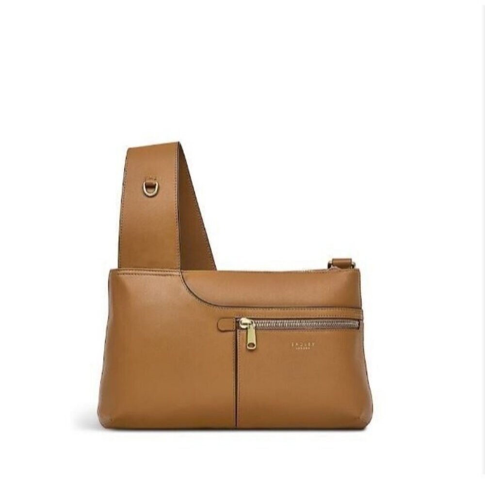RADLEY London Pockets Icon smooth leather women's small crossbody -Butterscotch